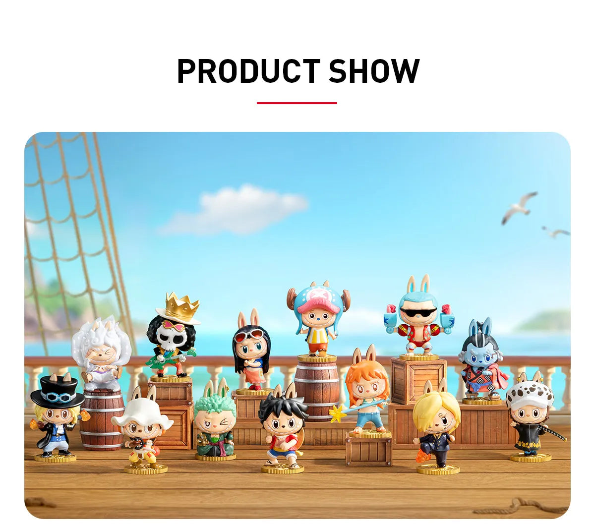The Monsters x ONE PIECE (Labubu) Single Box (Blind)