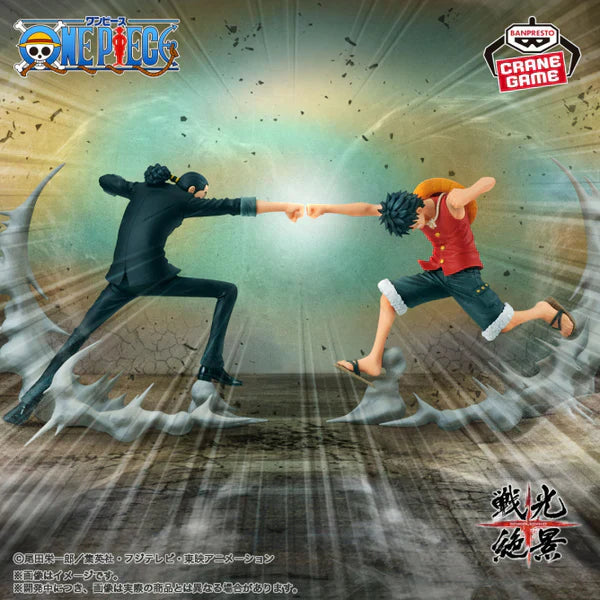 Luffy e Lucci MATCH - ONE PIECE Senkouzekkei