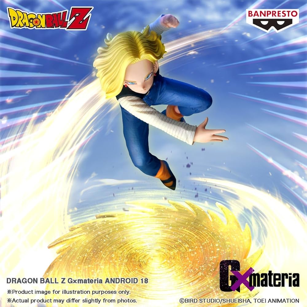 C-18 Gx Materia Figure Dragon Ball Z Bandai