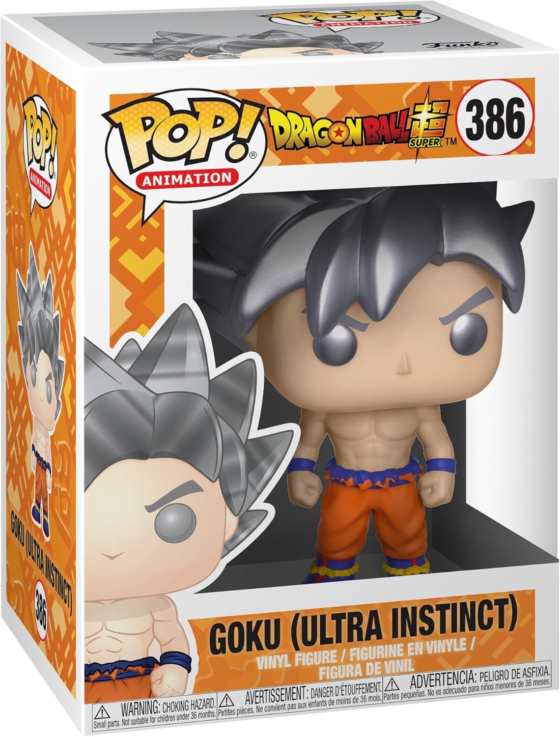 Dragon Ball Super Goku Ultra Istinto - POP FUNKO VINYL FIGURE Animation 386
