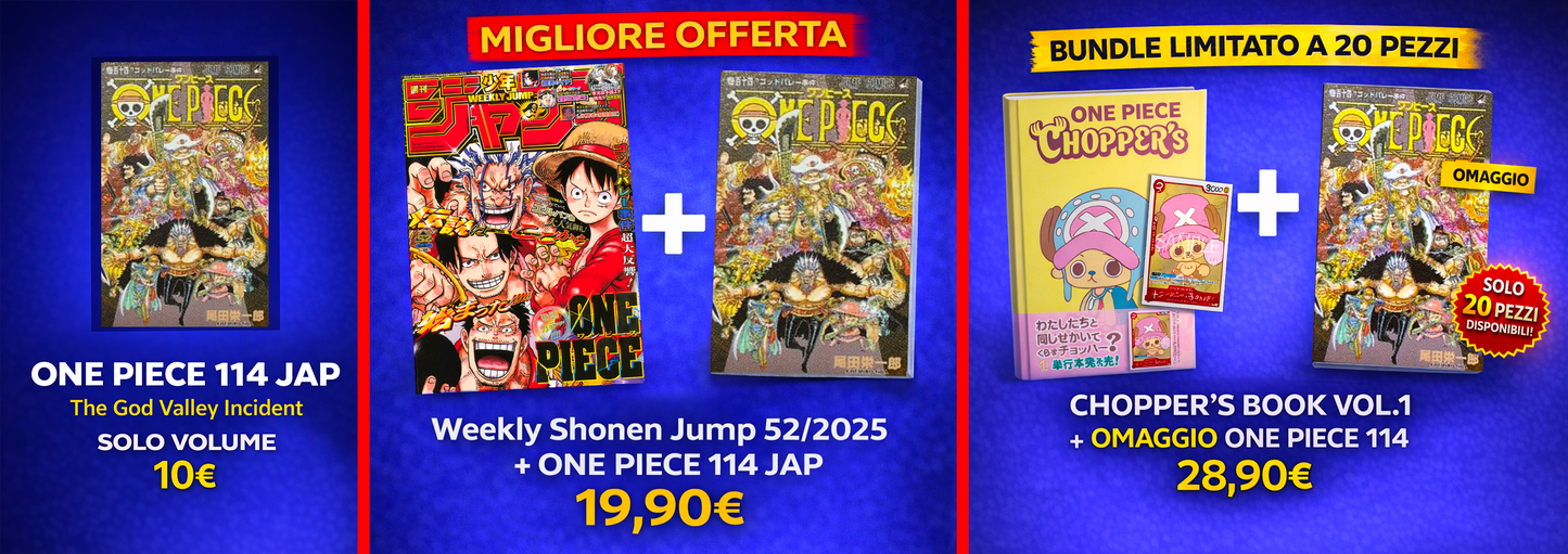 ONE PIECE VOL. 114 JAPAN - Cover Pirati Rocks