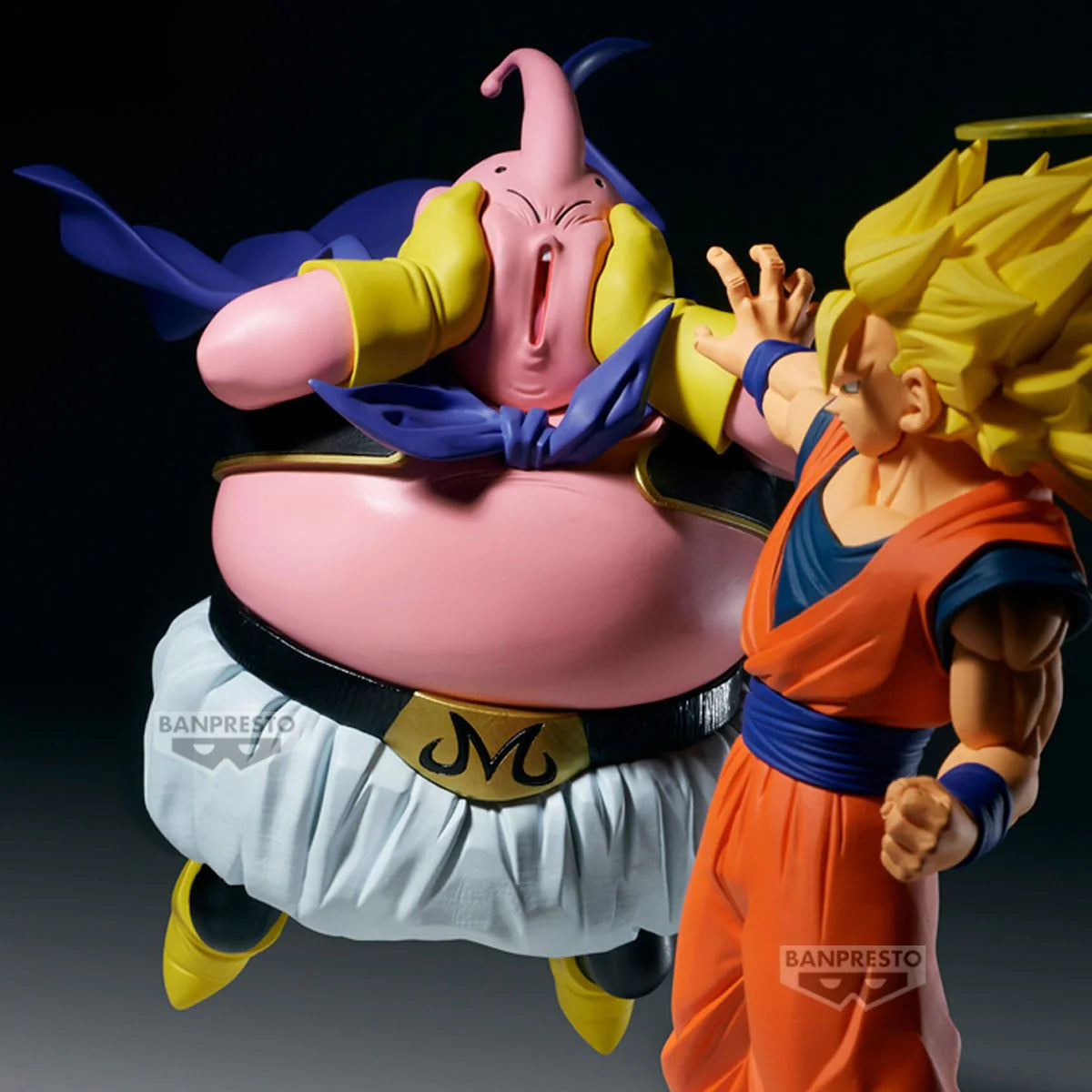 Goku SSJ3 e Fat Buu Dragon Ball Z Match Makers Bandai Banpresto