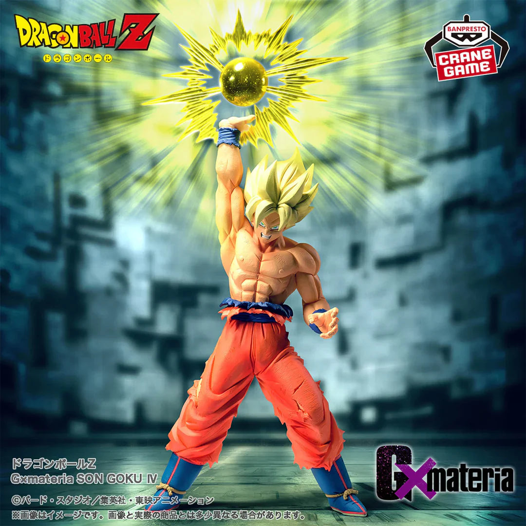 Goku SSJ Gx Materia Figure Dragon Ball Z Bandai Banpresto