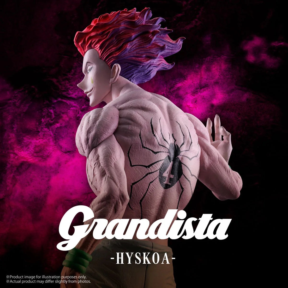 Hisoka Grandista Hunter x Hunter Bandai Banpresto