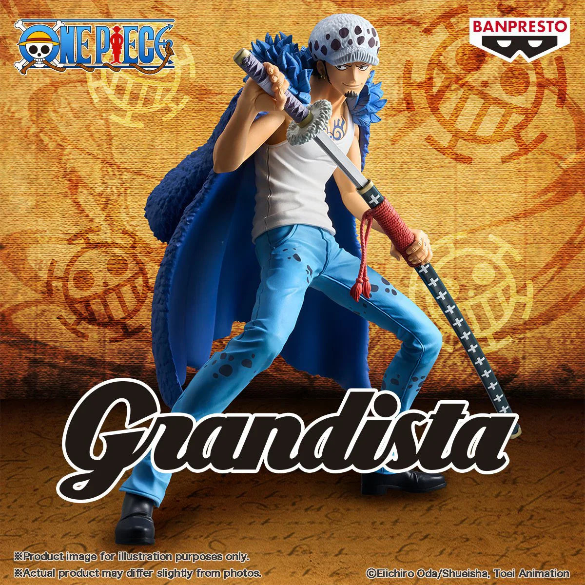 Trafalgar Law Grandista - ONE PIECE Bandai Banpresto