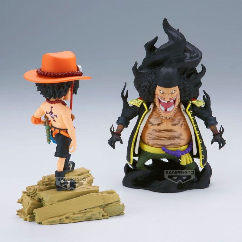 Portgas D. Ace e Marshall D. Teach WCF Log Stories One Piece Bandai