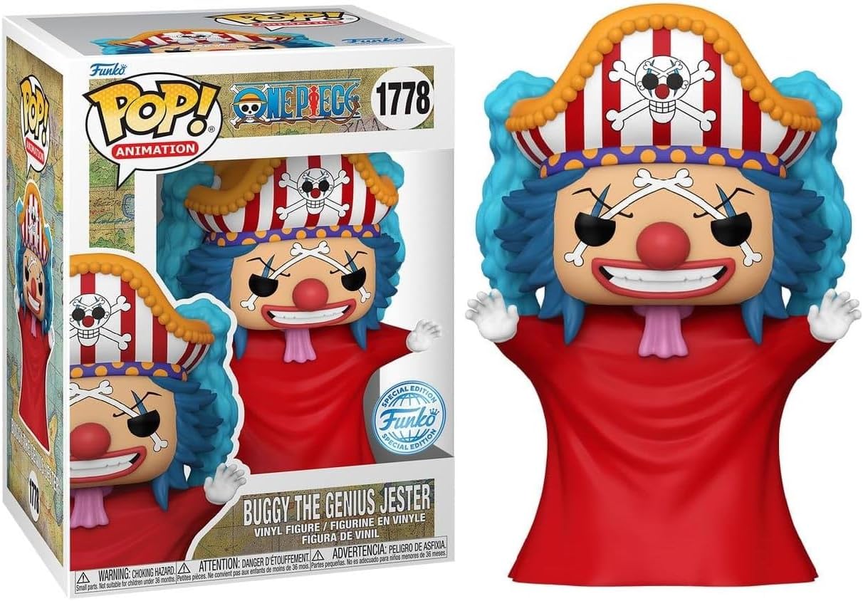 Buggy The Genius Jester 1778 Special Edition - Funko POP! One Piece