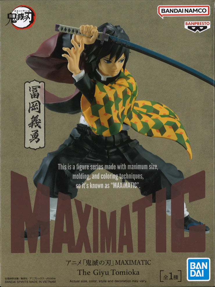 Giyu Tomioka MaxiMatic Demon Slayer Kimetsu No Yaiba Bandai