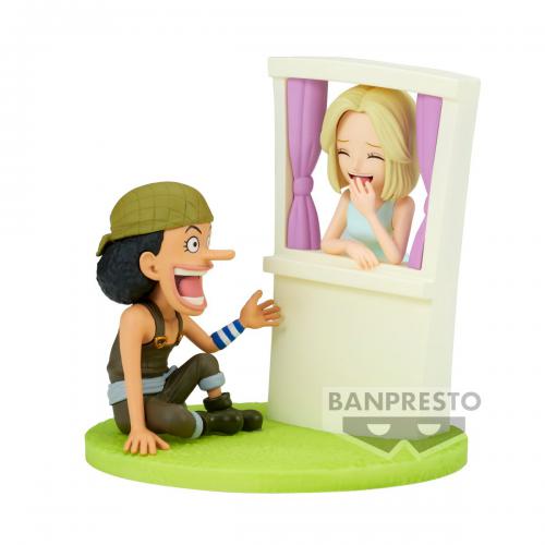 Usopp e Kaya WCF Log Stories One Piece Bandai