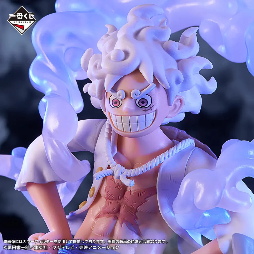 Luffy Gear 5 Masterlise Expiece Ichiban Kuji Prize C - ONE PIECE New Four Emperors