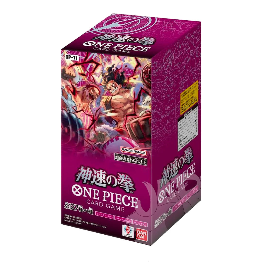 One Piece Card Game A Fist of Divine Speed OP-11 Japanese
