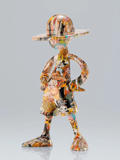 Luffy's ArtCanvas 1000LOGS Anniversary 1/8 Scale ONE PIECE Bandai Tamashii Nations