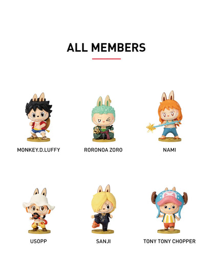 The Monsters x ONE PIECE (Labubu) Single Box (Blind)