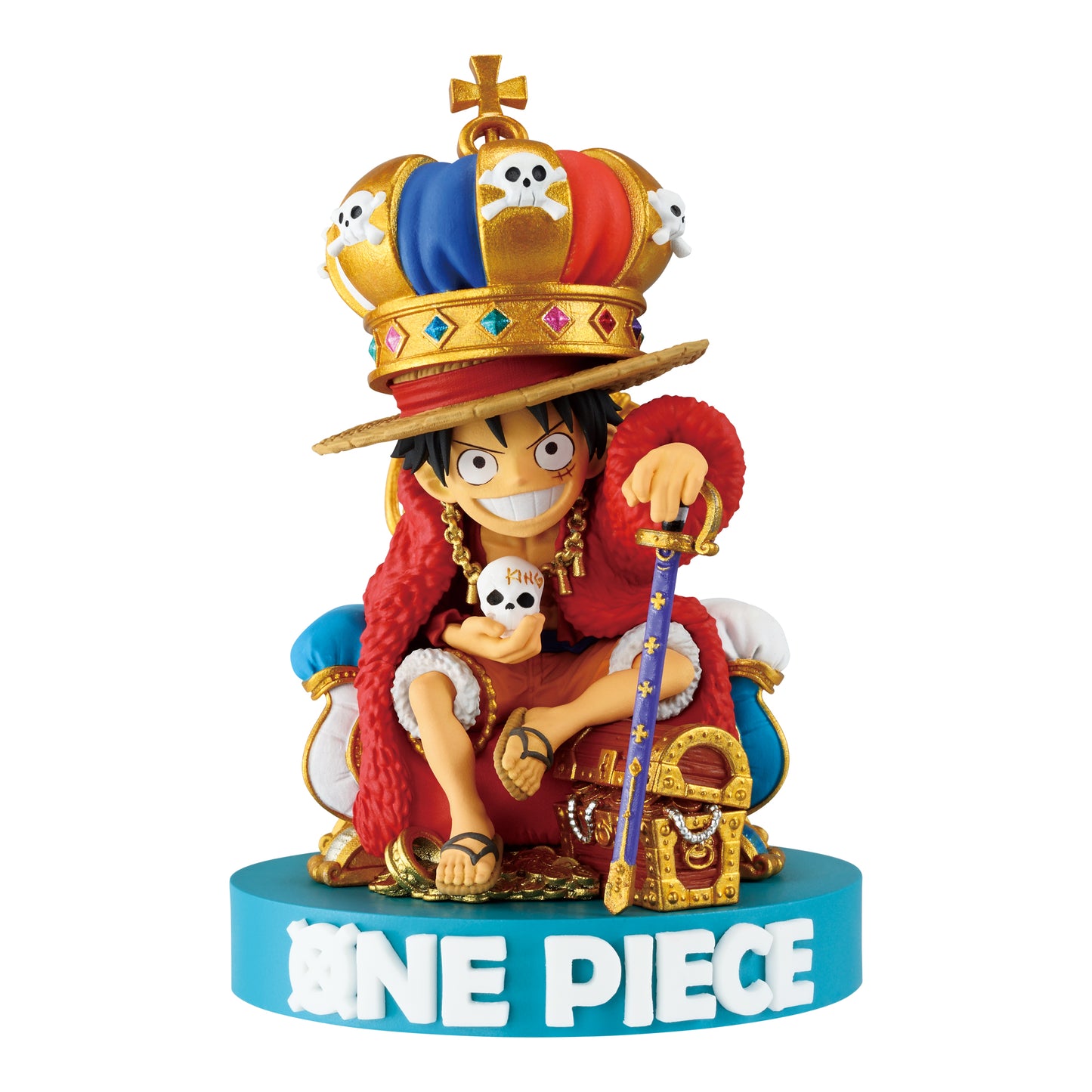 WCF Eiichiro Oda/Super Master Stars Diorama “King” Monkey D. Luffy – BASE SHOP Exclusive (World Collectable Figure)