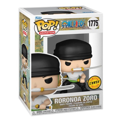 ONE PIECE - POP FUNKO VINYL FIGURE 1775 Chase Edition RORONOA ZORO 9CM