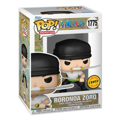 ONE PIECE - POP FUNKO VINYL FIGURE 1775 Chase Edition RORONOA ZORO 9CM