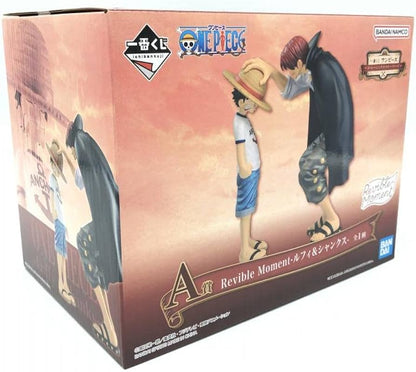 Ichiban Kuji ONE PIECE REVIBLE MOMENT LUFFY&SHANKS FIGURE A