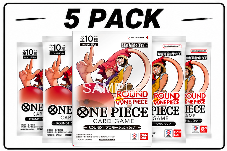 ONE PIECE Card Game x ROUND1 – Promo Pack JAP