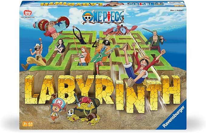 Labirinto One Piece, Gioco da Tavolo per Tutta la Famiglia, 2-4 Giocatori Ravensburger