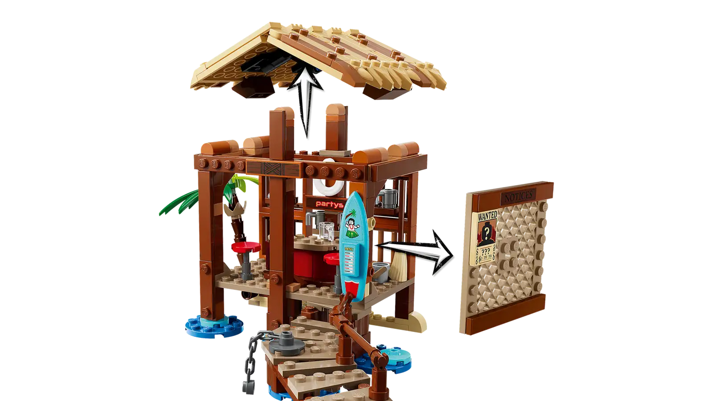 La capanna del Villaggio Foosha - LEGO
