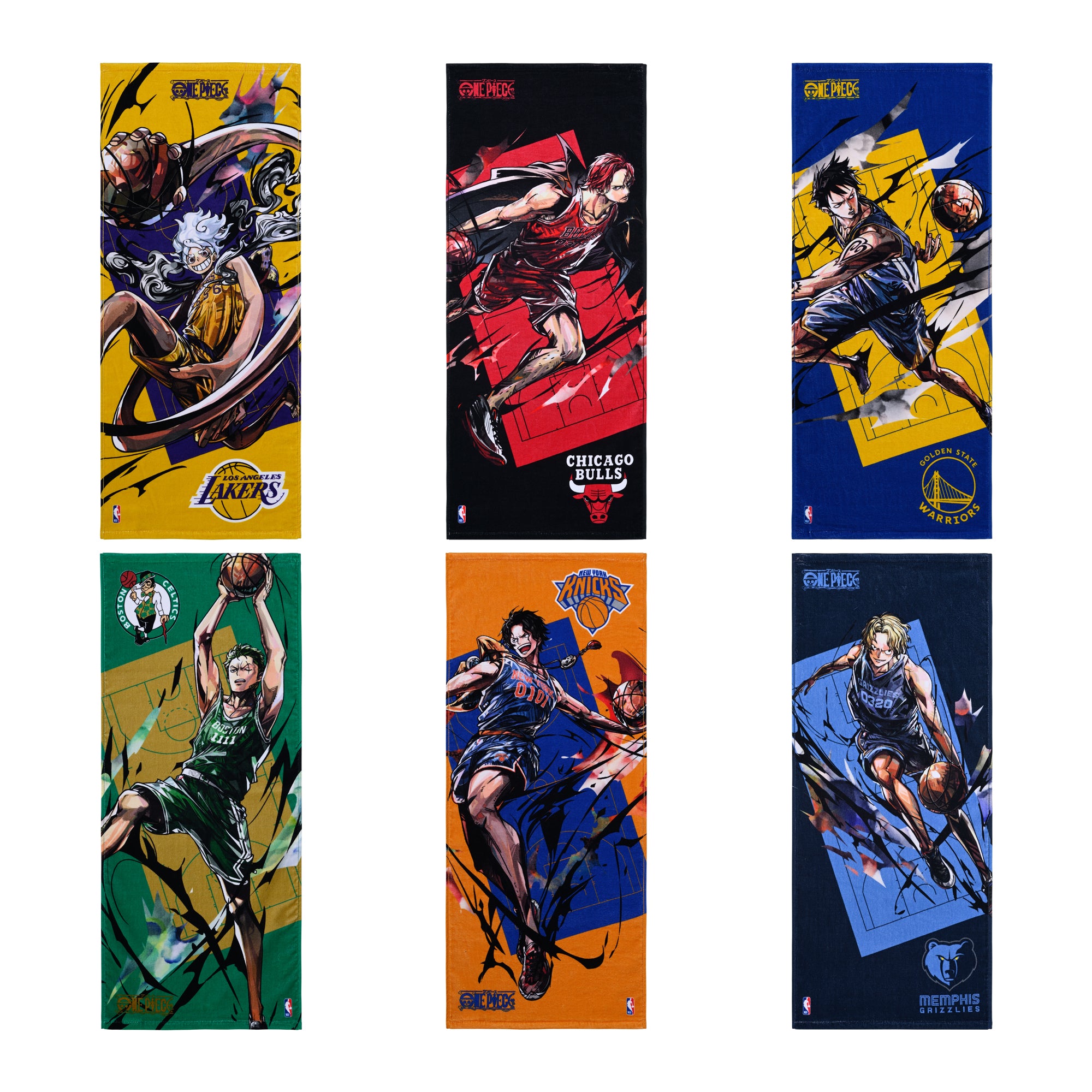 ONE PIECE x NBA Sports Towel Base Shop Bandai – Fandom Shop