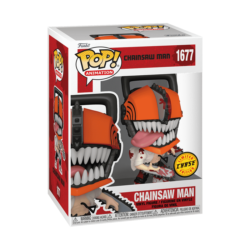 Chainsaw Man - POP FUNKO VINYL FIGURE 1677 Chainsaw Man REGULAR 9CM (Chase Edition possible!)