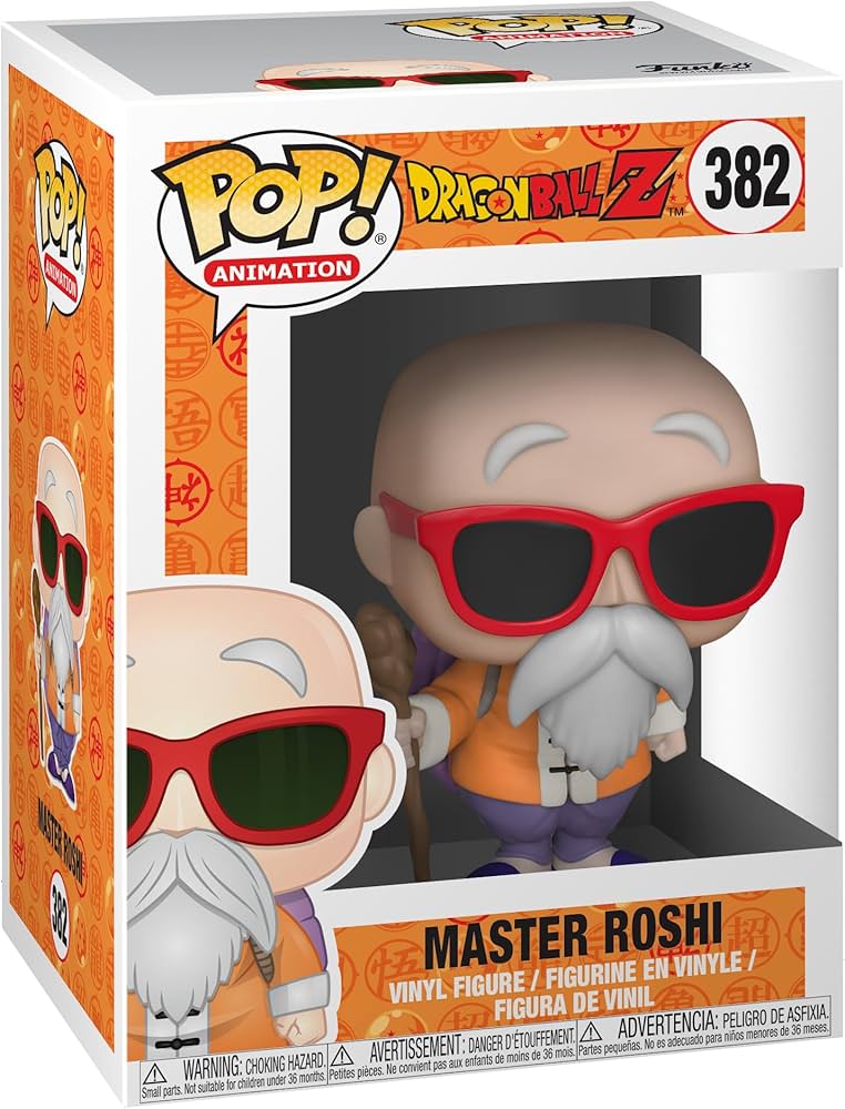 Dragon Ball Z - POP FUNKO VINYL FIGURE Animation 382 - Master Roshi