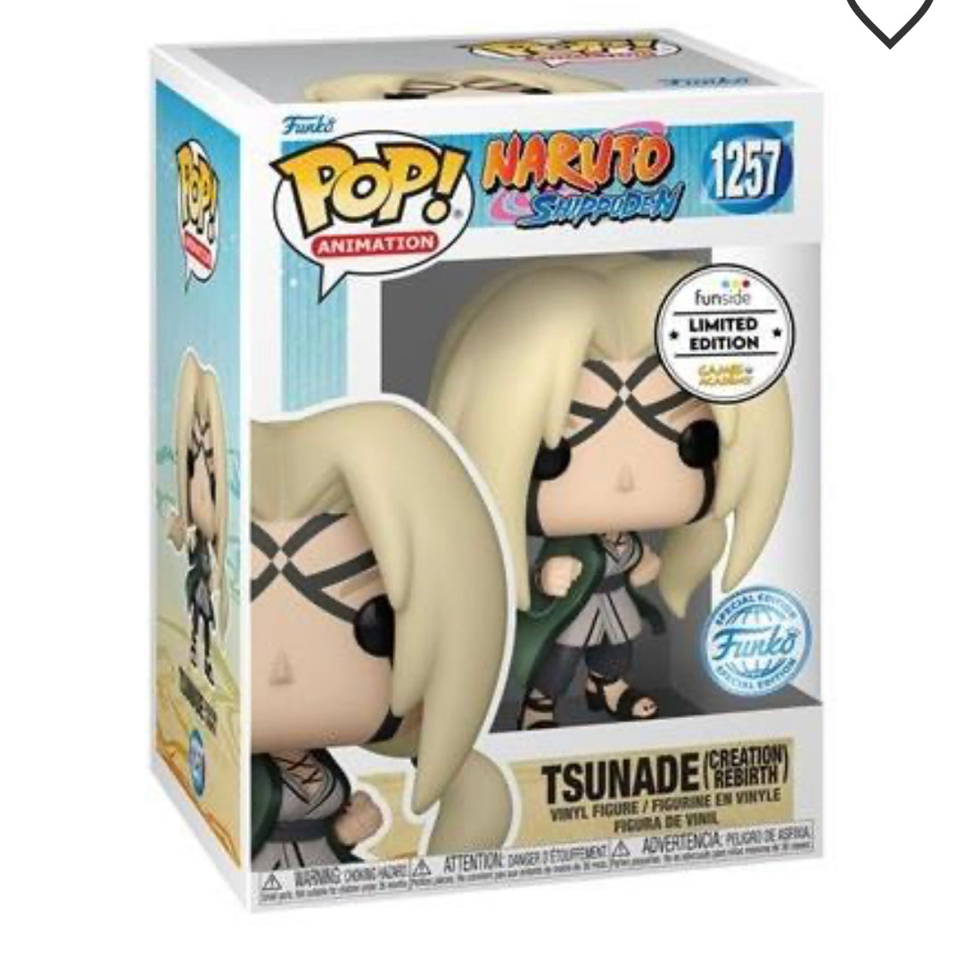 Funko Pop Animation 1257- Tsunade (Creation Rebirth) Naruto Shippuden (Special Edition) 10CM