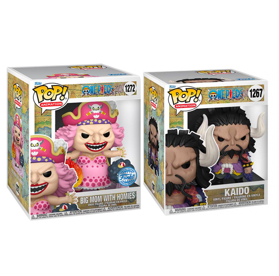 ONE PIECE - POP FUNKO SUPER VINYL FIGURE 1272 Big Mom with Homies 15CM (SPECIAL EDITION)