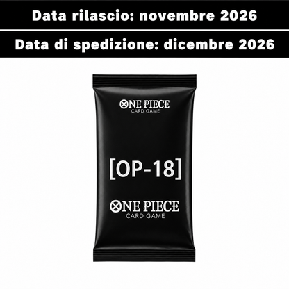 ONE PIECE Card Game The Dominance of God OP-18 Japanese [PRE ORDER] Novembre 2026