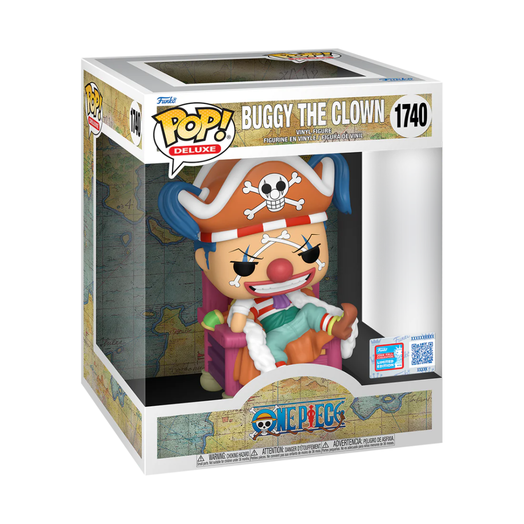 ONE PIECE - Buggy The Clown (NYCC 2024 Exclusive) Deluxe Funko Pop 1740