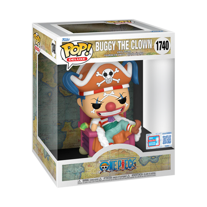 ONE PIECE - Buggy The Clown (NYCC 2024 Exclusive) Deluxe Funko Pop 1740