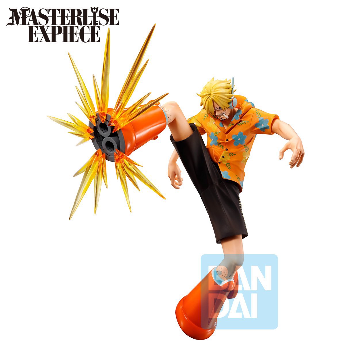 Sanji Future Island Egghead Burst of Energy Masterlise Figure C - One Piece Ichiban Kuji Bandai