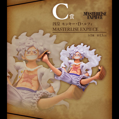 Luffy Gear 5 Masterlise Expiece Ichiban Kuji Prize C - ONE PIECE New Four Emperors