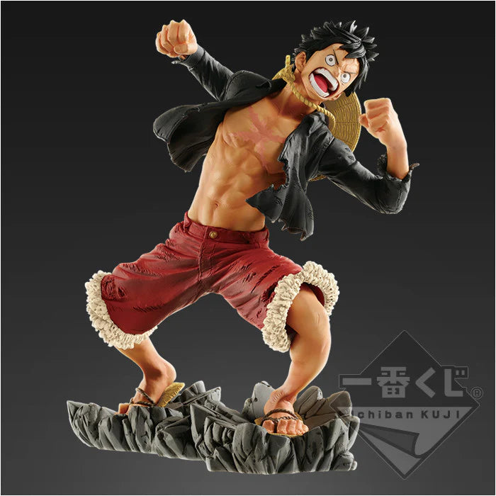 (Limited Edition) Bandai ONE PIECE "SCultures the TAG team" Luffy 20th anniversary Figure Memorial Log Battle Prize A