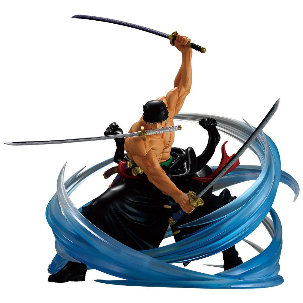 Zoro Black Rope Tornado Ink Style Mass Technique Ichiban Kuji Prize C - ONE PIECE Takumi no Keifu Hakyoku