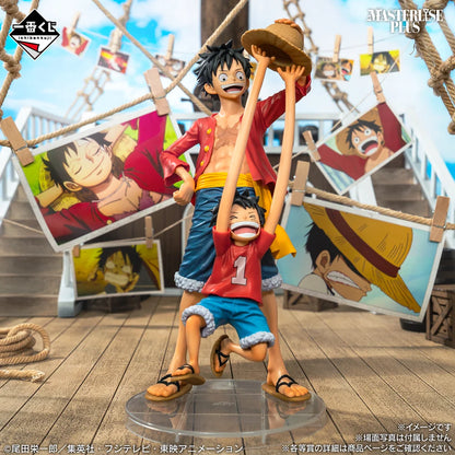 Monkey D. Luffy LAST ONE Memories of Adventure and The Voyage to the Future Masterlise Plus Ichiban Kuji Bandai One Piece