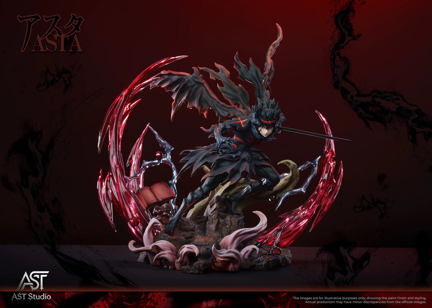 Black Clover Asta Resin Statue 1/4 50pcs - Statue 1/6 99pcs AST Studio PREORDER Dicembre 2026