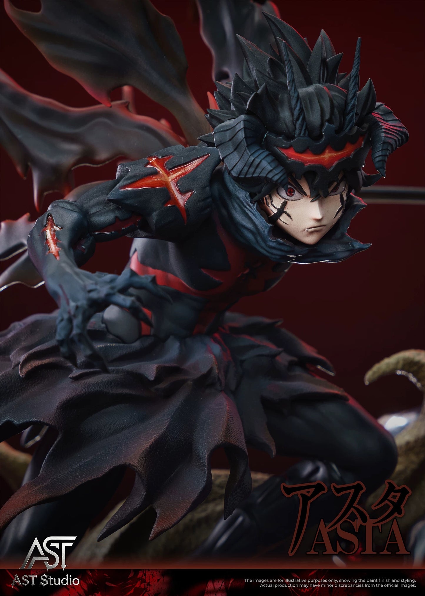 Black Clover Asta Resin Statue 1/4 50pcs - Statue 1/6 99pcs AST Studio PREORDER Dicembre 2026