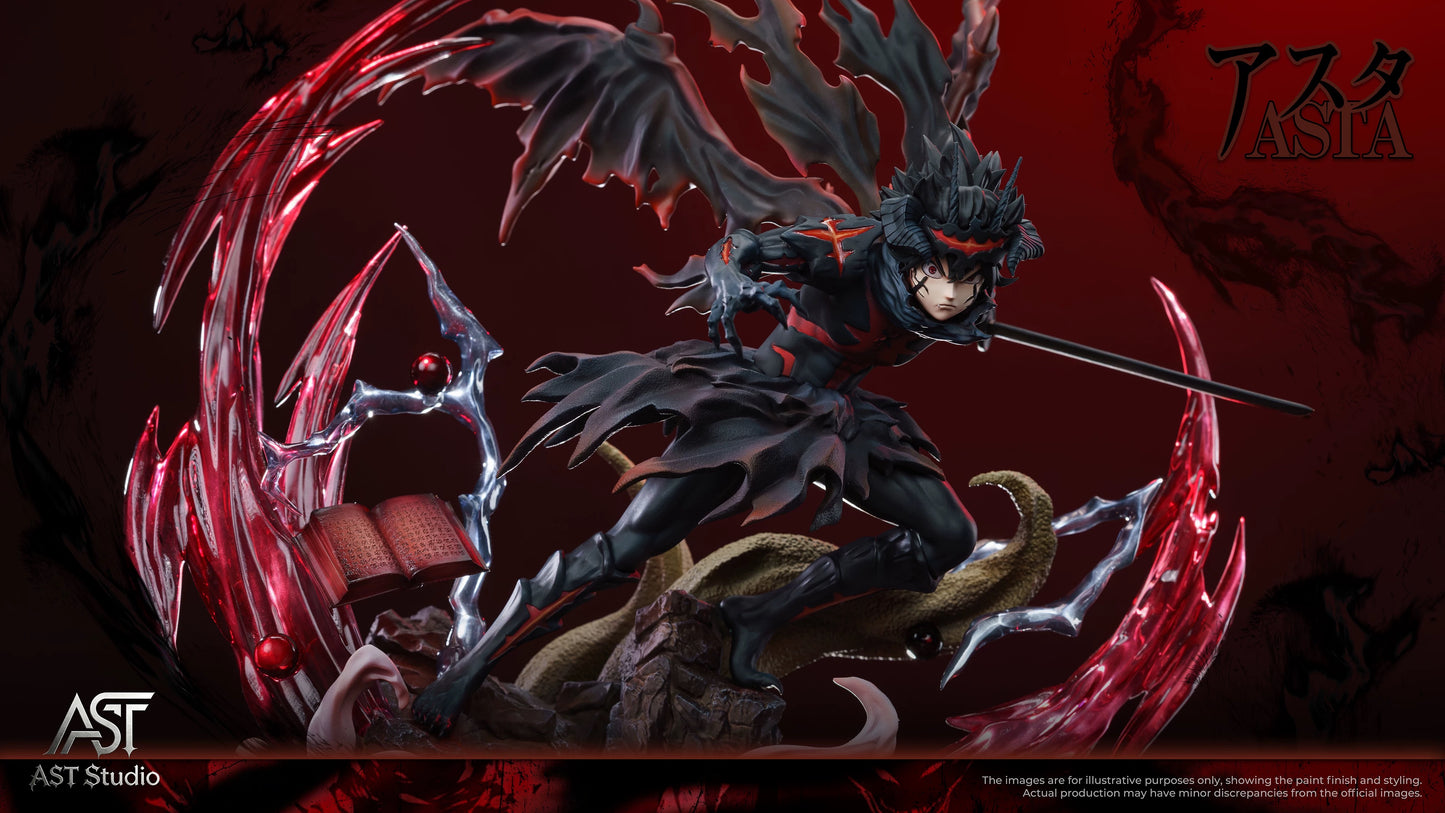 Black Clover Asta Resin Statue 1/4 50pcs - Statue 1/6 99pcs AST Studio PREORDER Dicembre 2026