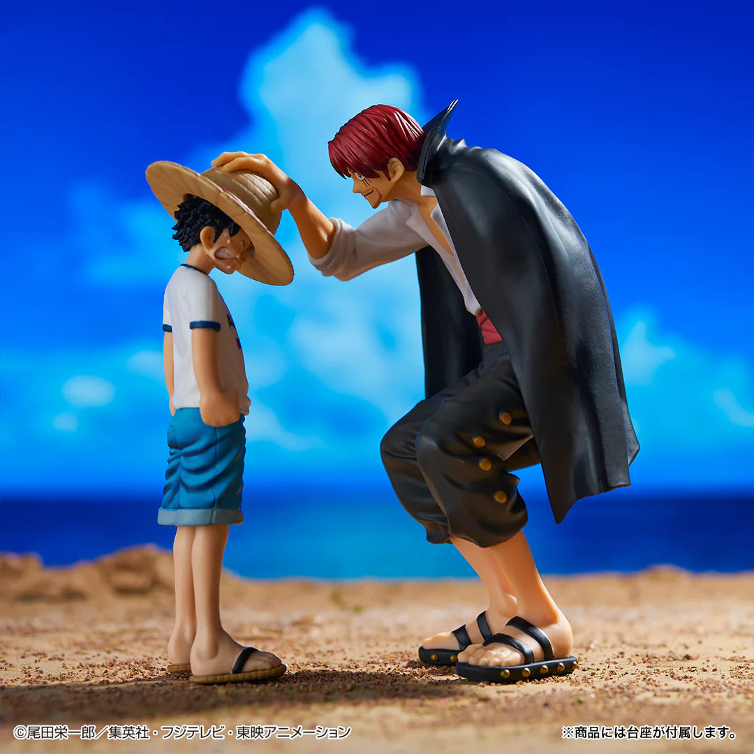 Ichiban Kuji ONE PIECE REVIBLE MOMENT LUFFY&SHANKS FIGURE A