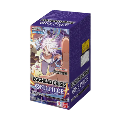 One Piece Card Game Extra Booster 04 (EB-04) Japanese Egghead Crisis