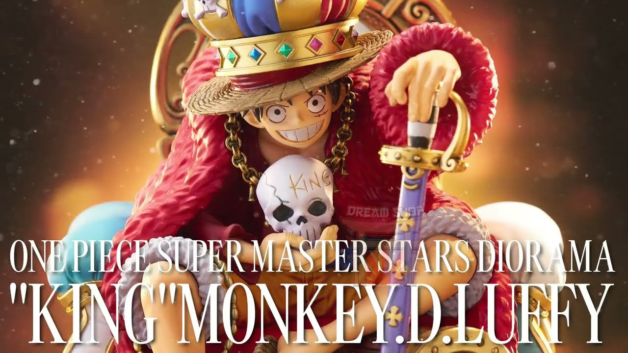 MONKEY D. LUFFY KING SUPER MASTER STARS DIORAMA