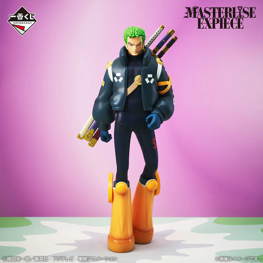 ONE PIECE ICHIBAN KUJI Future Island Egghead - B PRIZE 22CM - Roronoa Zoro MASTERLISE EXPIECE