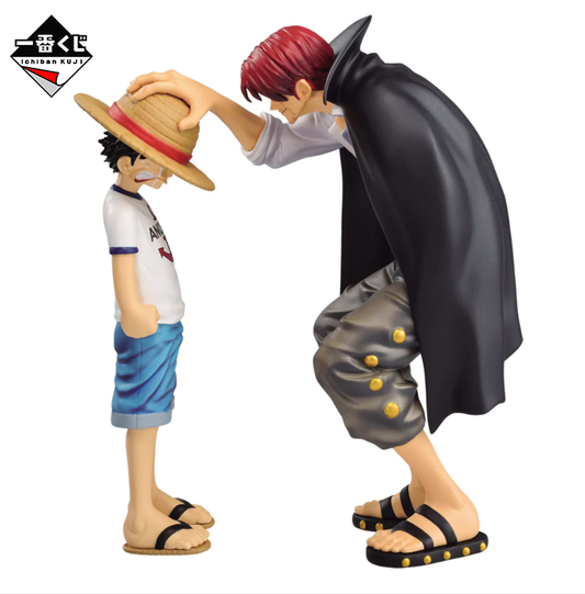 Ichiban Kuji ONE PIECE REVIBLE MOMENT LUFFY&SHANKS FIGURE A