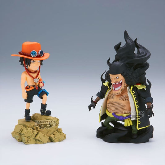 Portgas D. Ace e Marshall D. Teach WCF Log Stories One Piece Bandai