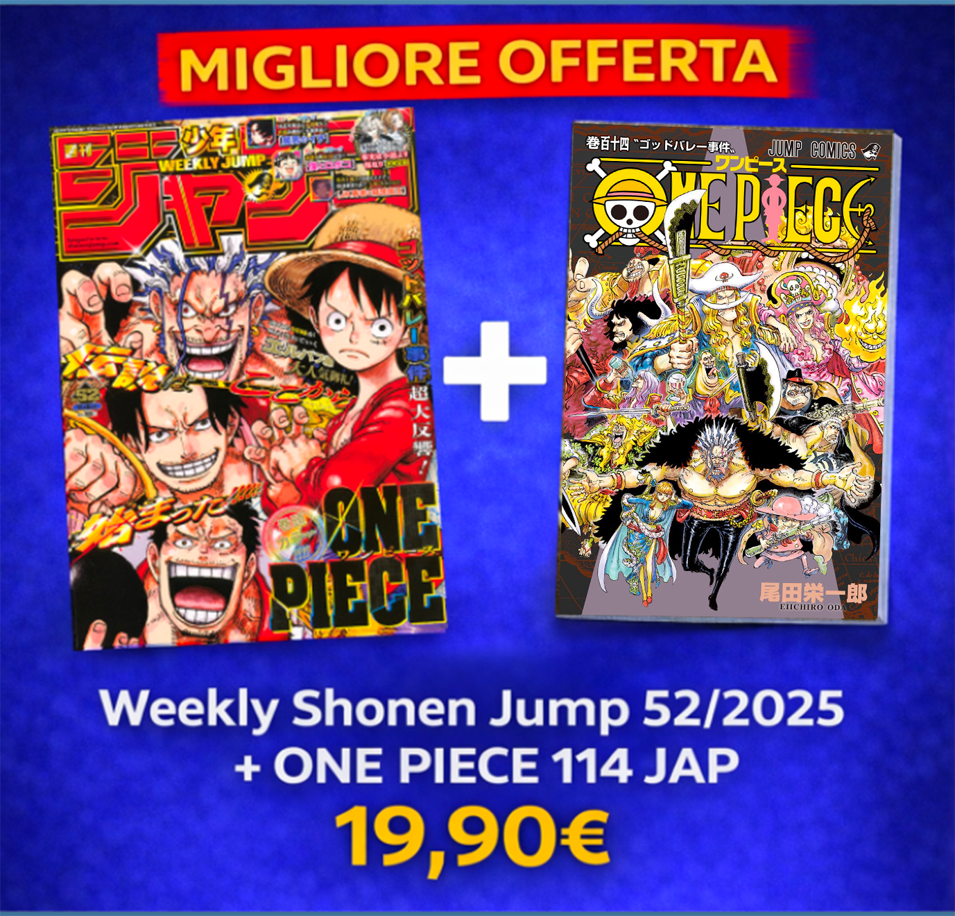 ONE PIECE VOL. 114 JAPAN - Cover Pirati Rocks