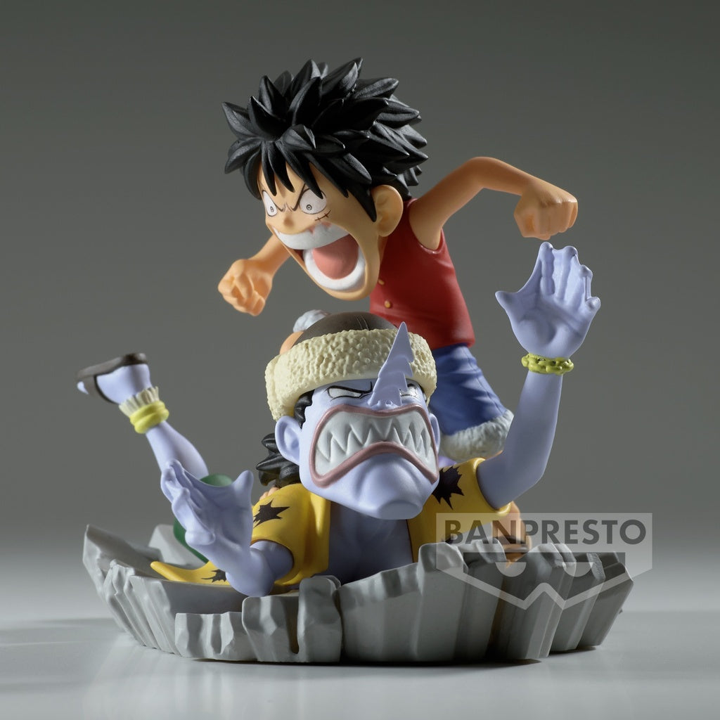 Luffy vs Arlong WCF Log Stories One Piece Bandai