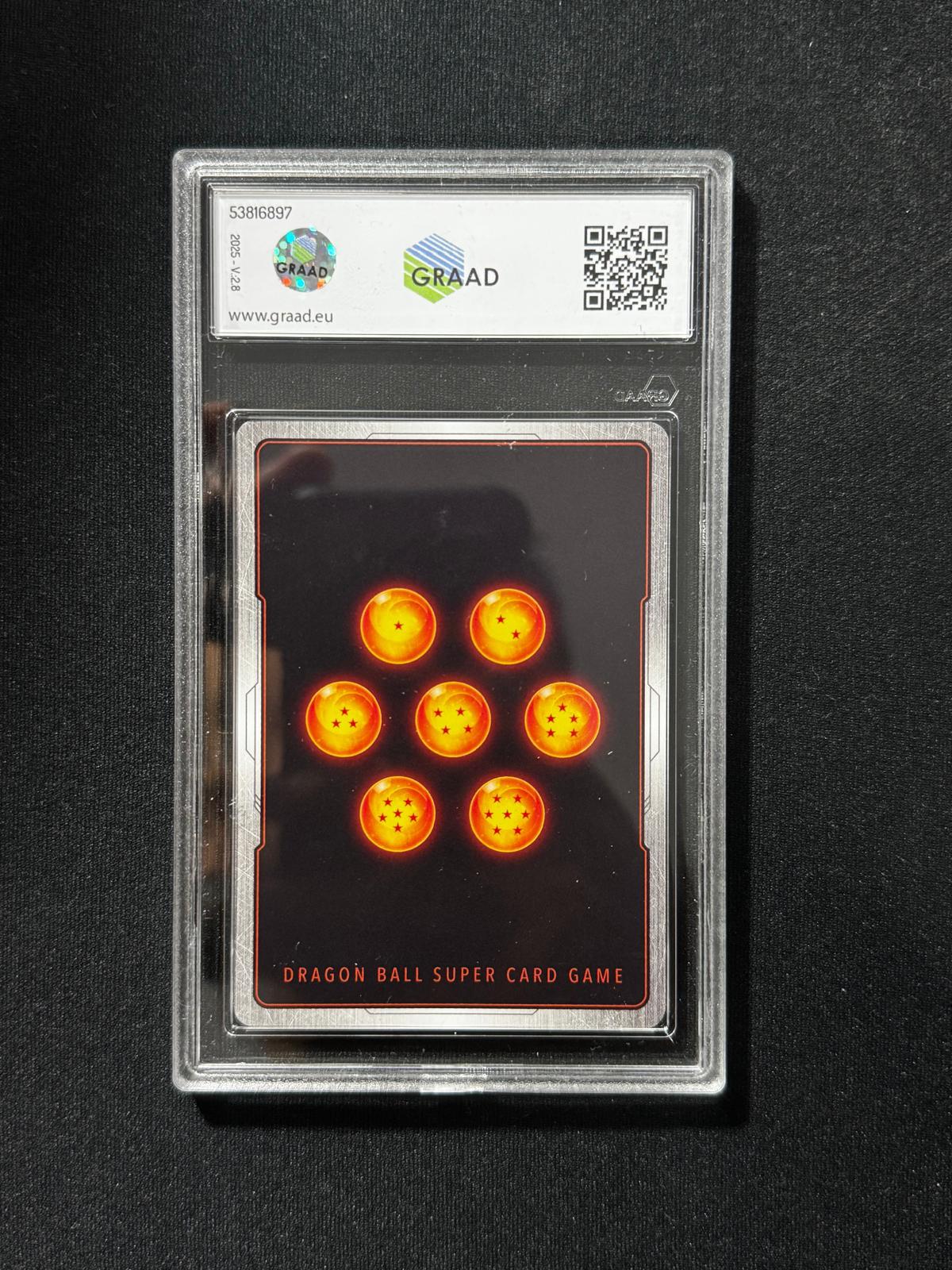 Goku e Bulma SH Figuarts Hoipoi Capsule No. 9 + SB01-057 Bulma/Son Goku: Childhood SR GRADE 10 [Fusion World] Promo Winner ENG