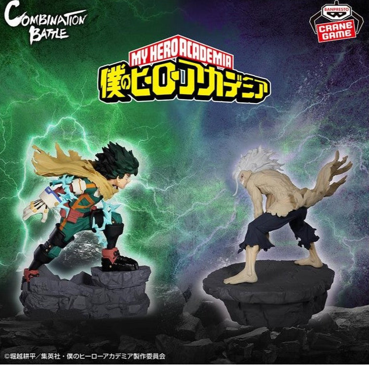 Midoriya e Shigaraki My Hero Academia Combination Battle
